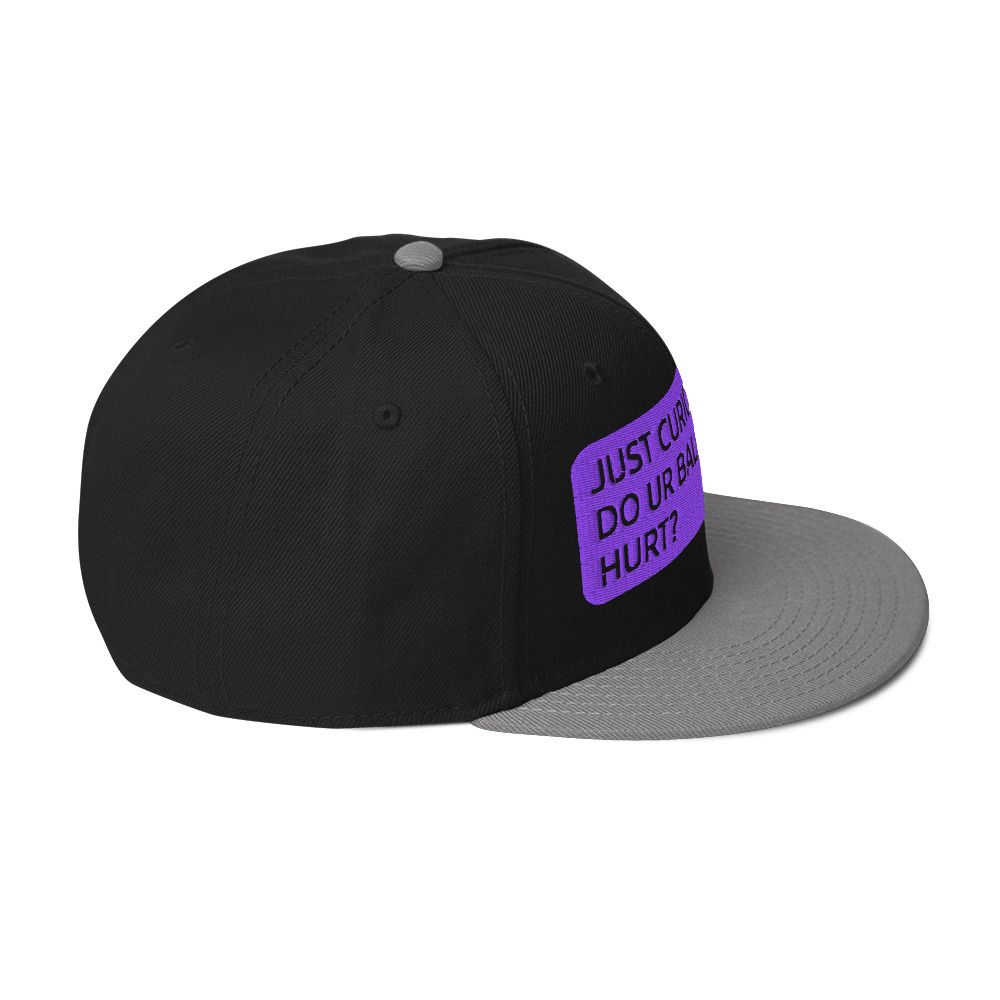Just Curious Snapback Hat