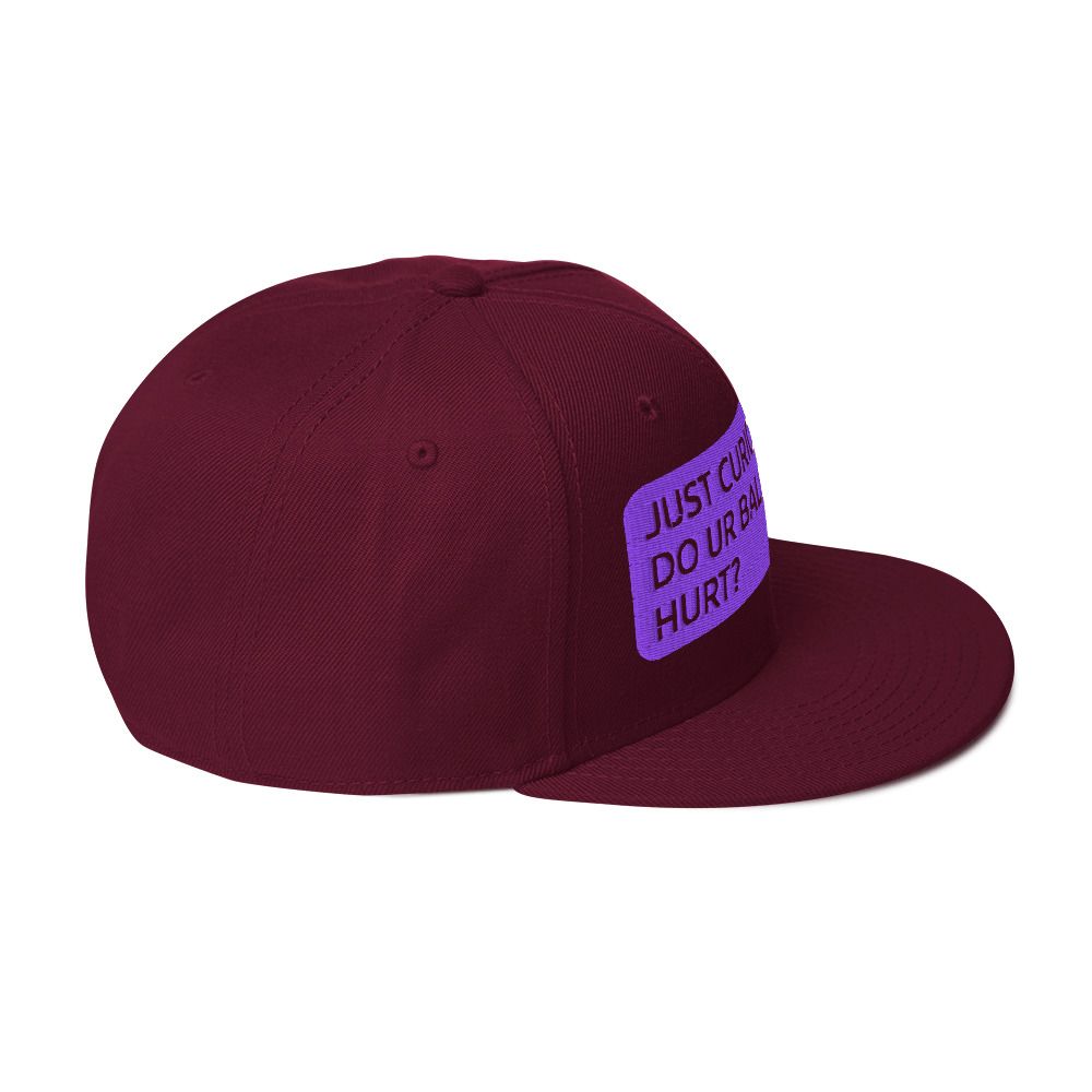 Just Curious Snapback Hat