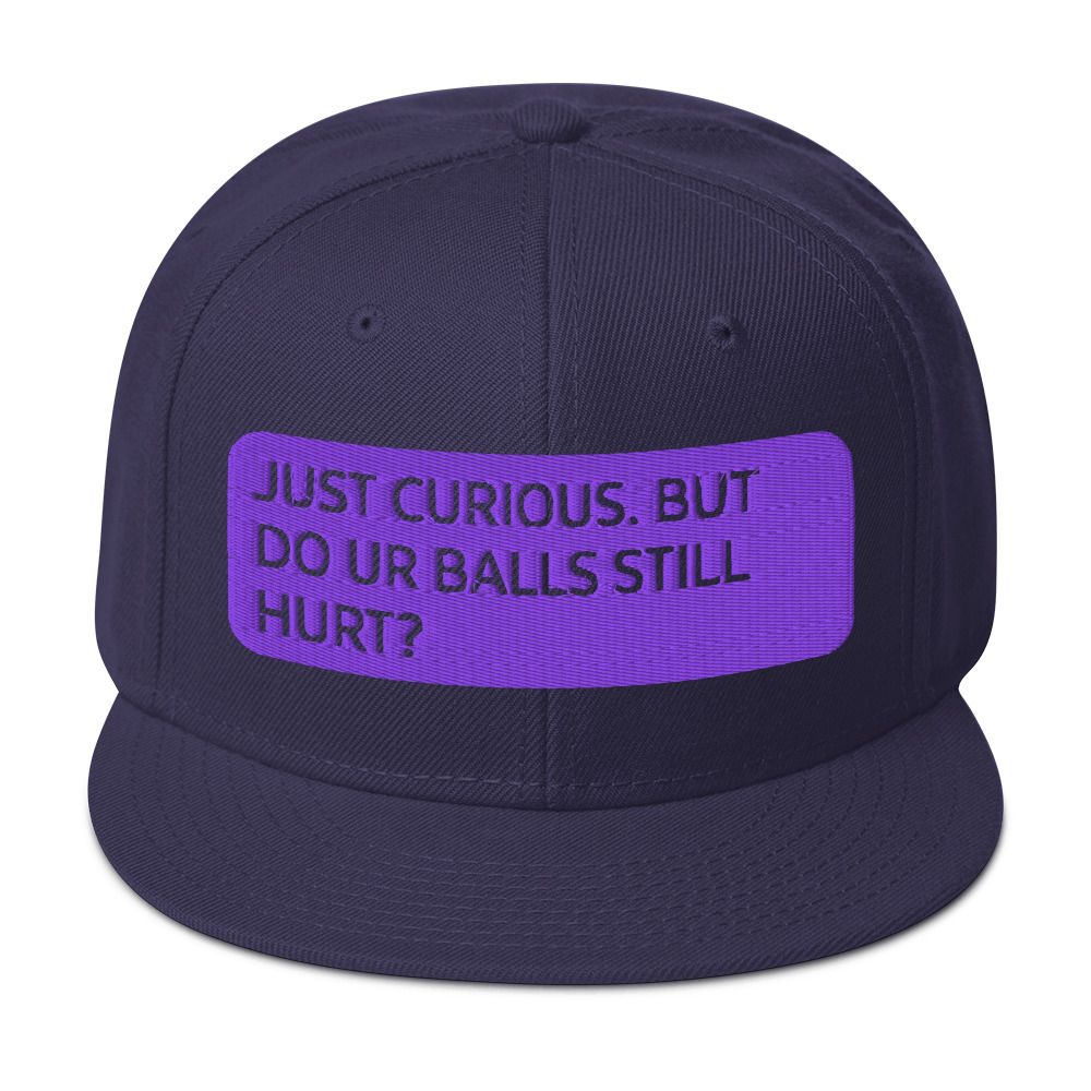 Just Curious Snapback Hat