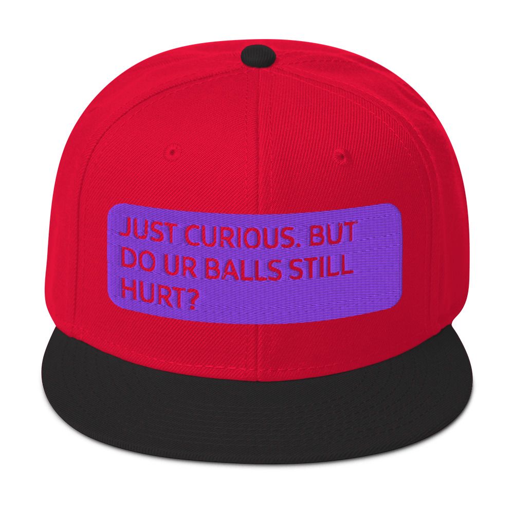 Just Curious Snapback Hat