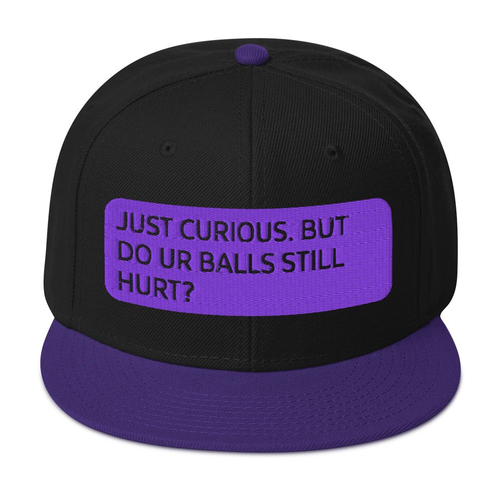 Just Curious Snapback Hat