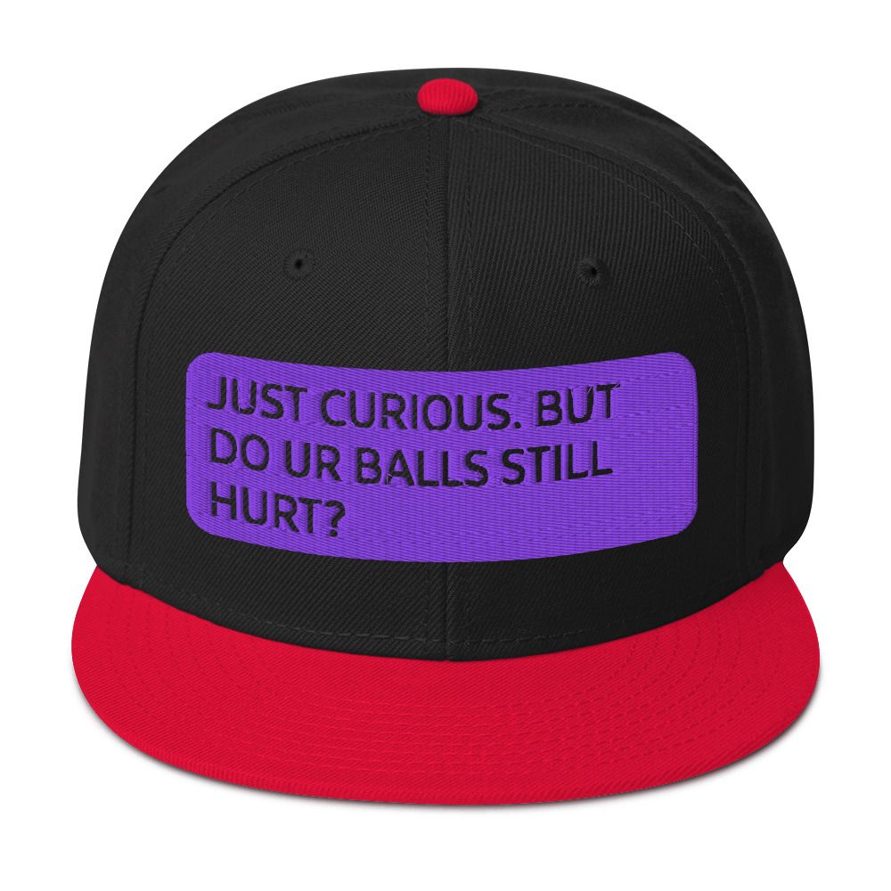 Just Curious Snapback Hat