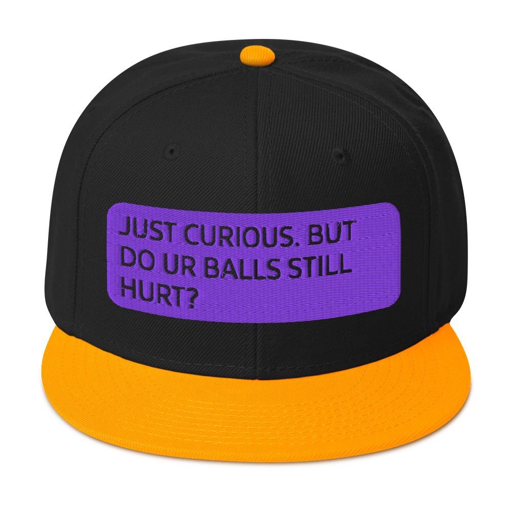 Just Curious Snapback Hat