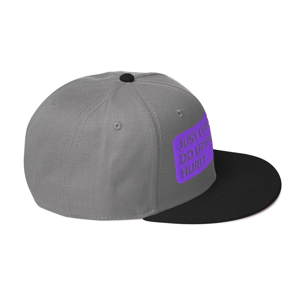 Just Curious Snapback Hat