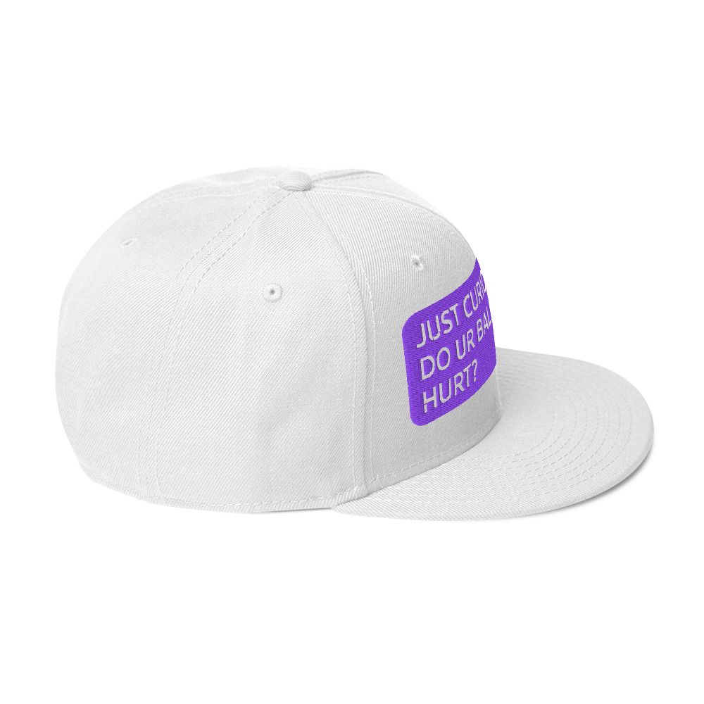 Just Curious Snapback Hat