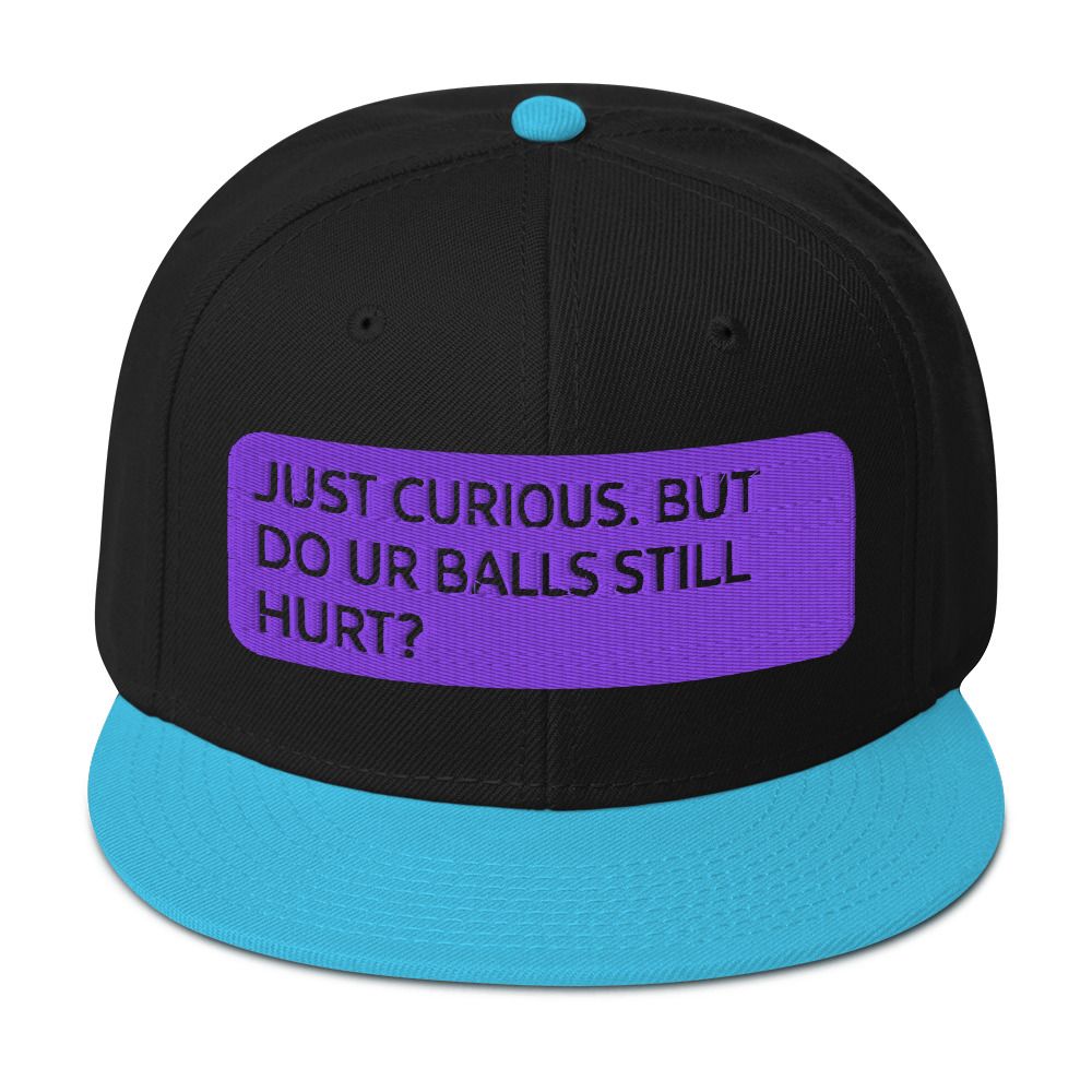 Just Curious Snapback Hat