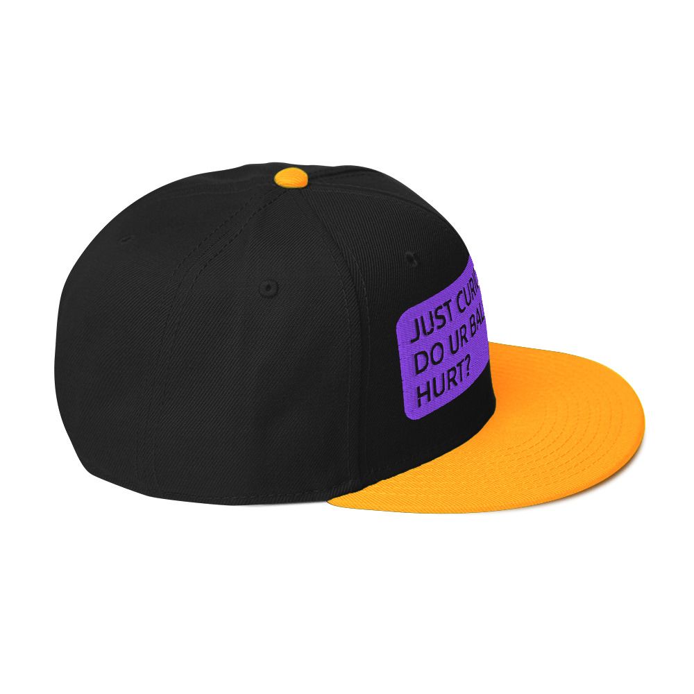 Just Curious Snapback Hat