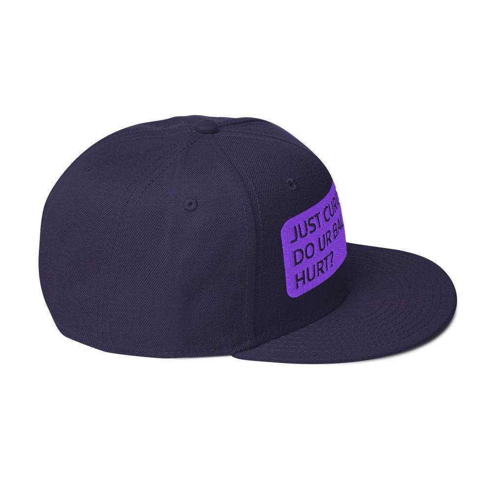 Just Curious Snapback Hat
