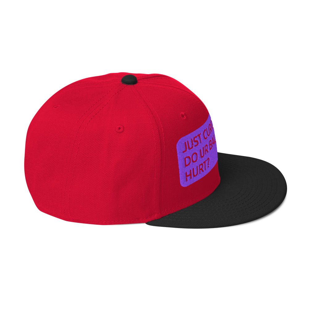 Just Curious Snapback Hat