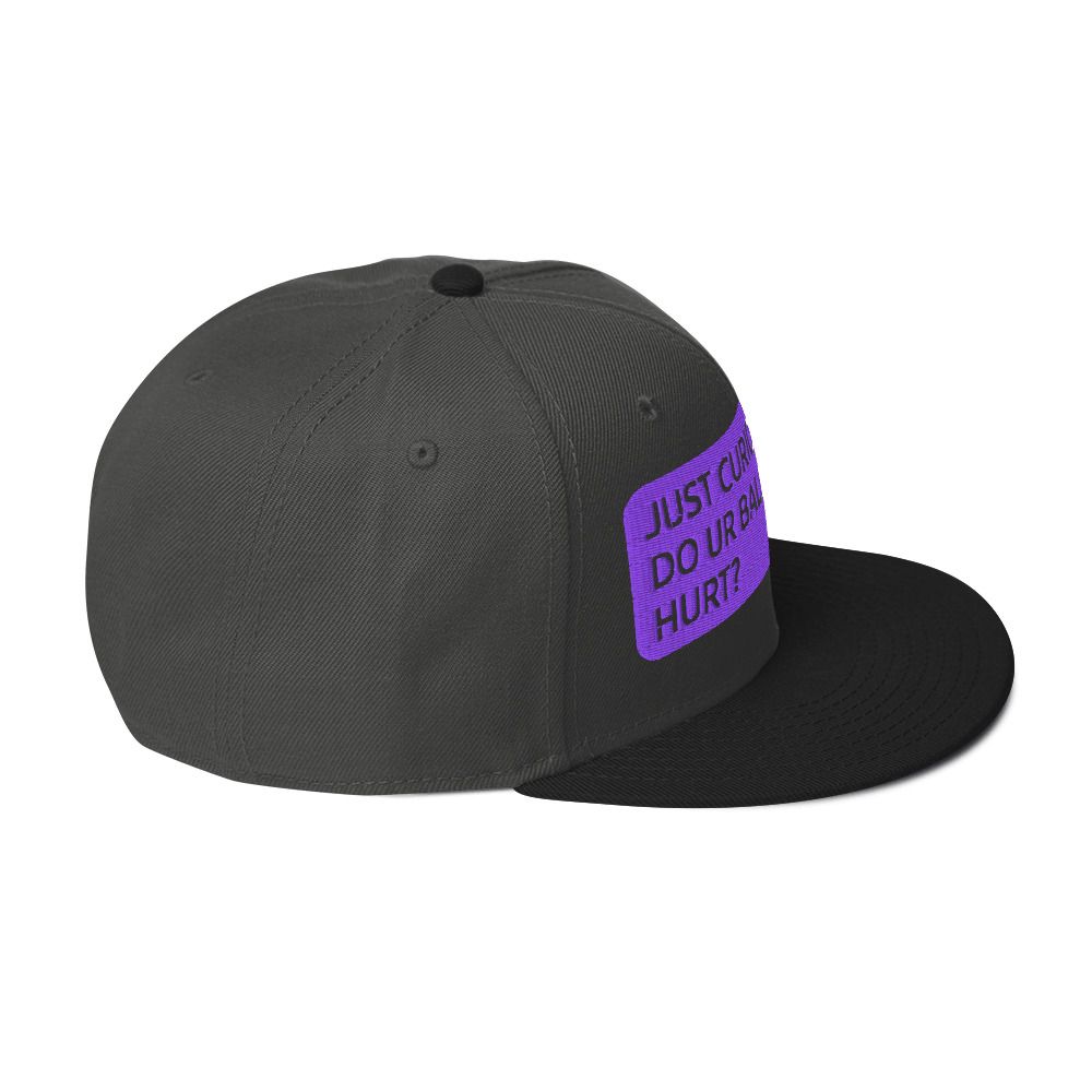 Just Curious Snapback Hat