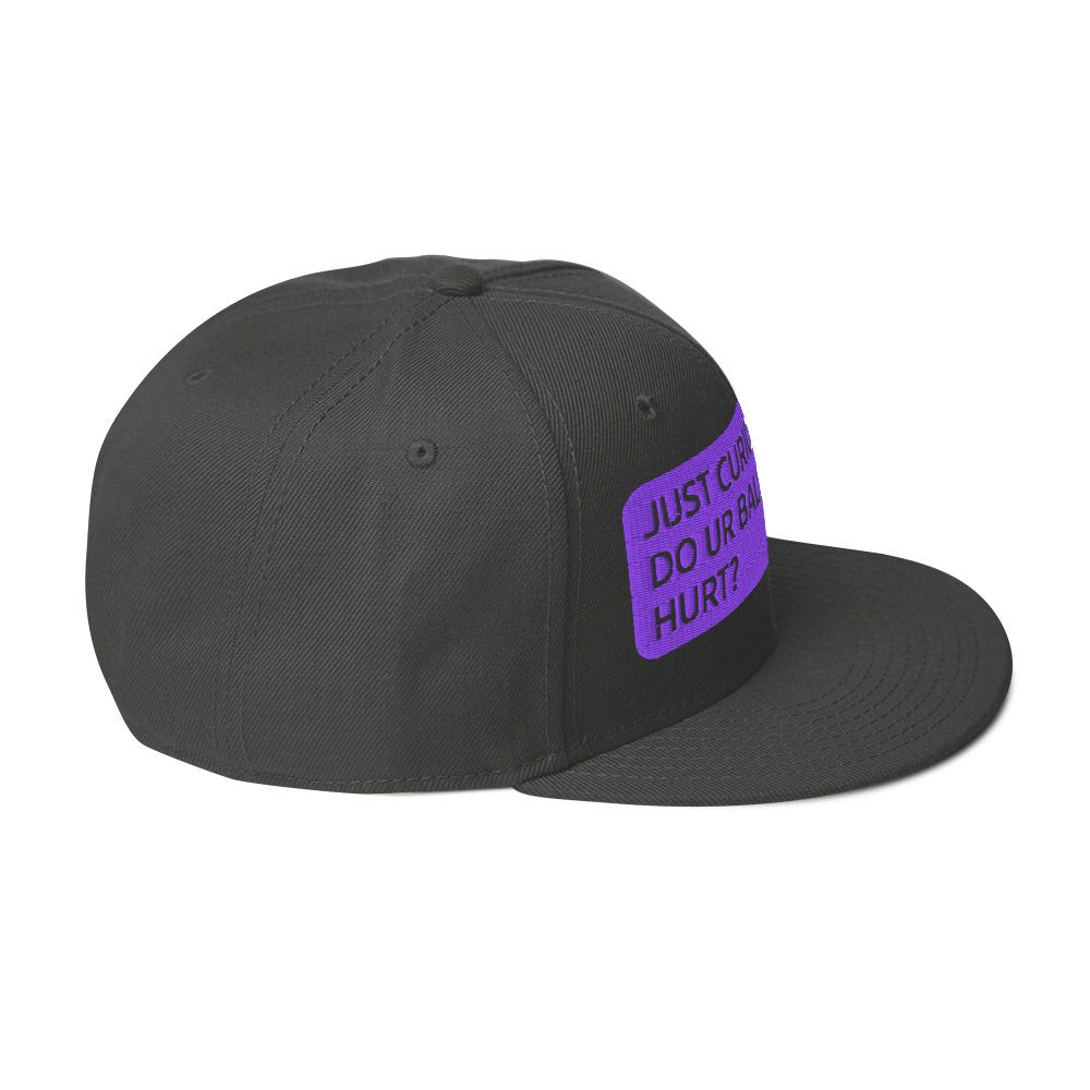 Just Curious Snapback Hat