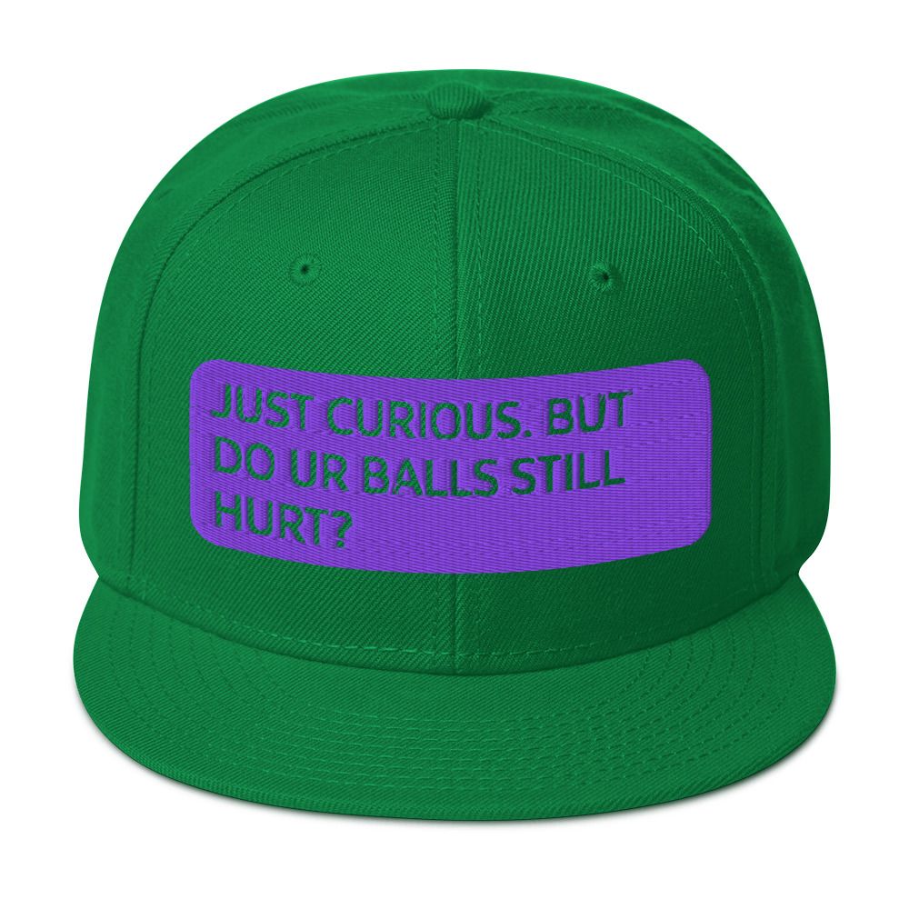 Just Curious Snapback Hat
