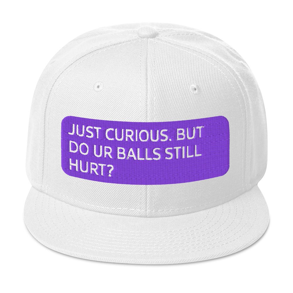 Just Curious Snapback Hat