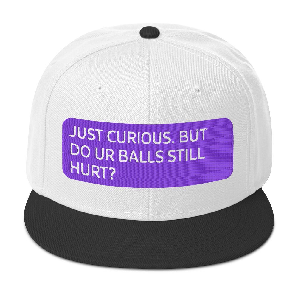 Just Curious Snapback Hat