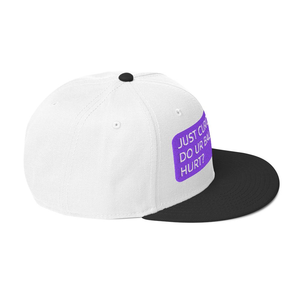 Just Curious Snapback Hat