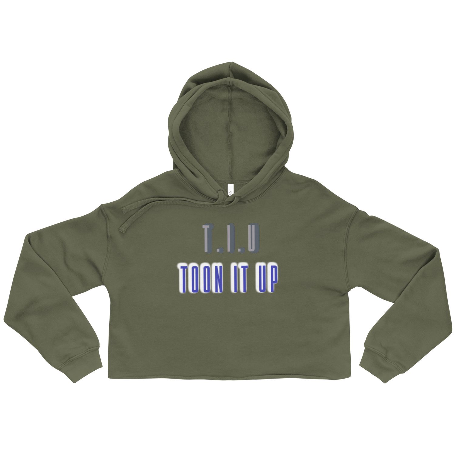 Toon It Up Crop Hoodie