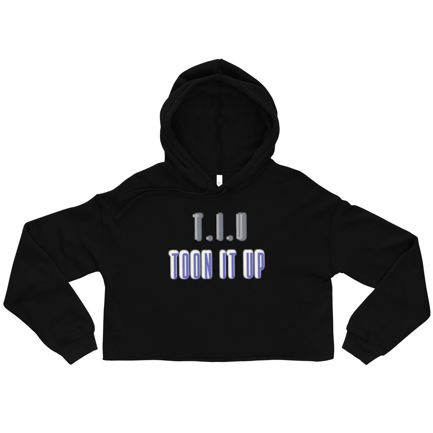 Toon It Up Crop Hoodie