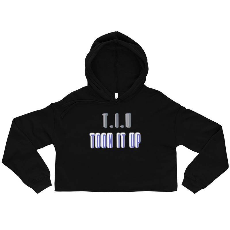 Toon It Up Crop Hoodie