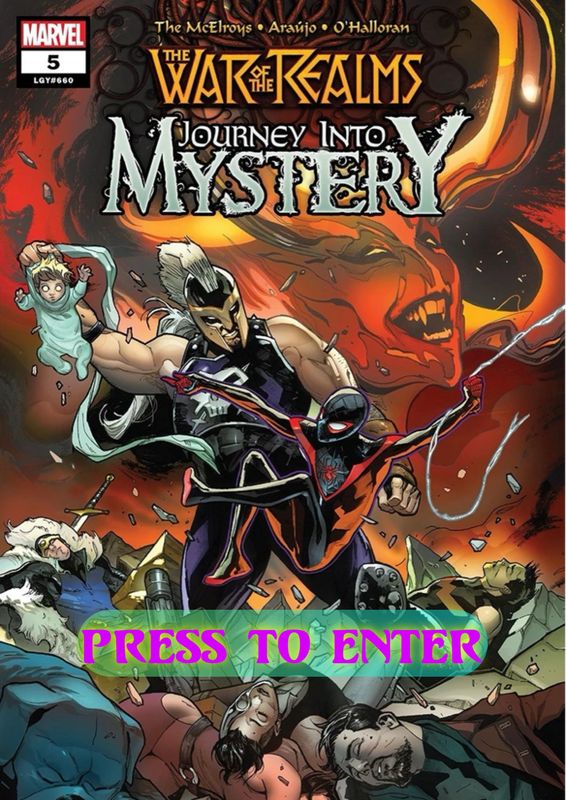 War Of The Realms: Journey Into Mystery #5 Original Marvel Comic Art By André Lima Araújo