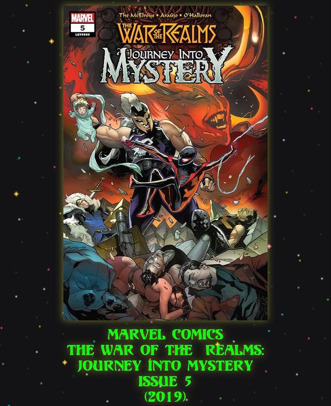 War Of The Realms: Journey Into Mystery #5 Original Marvel Comic Art By André Lima Araújo