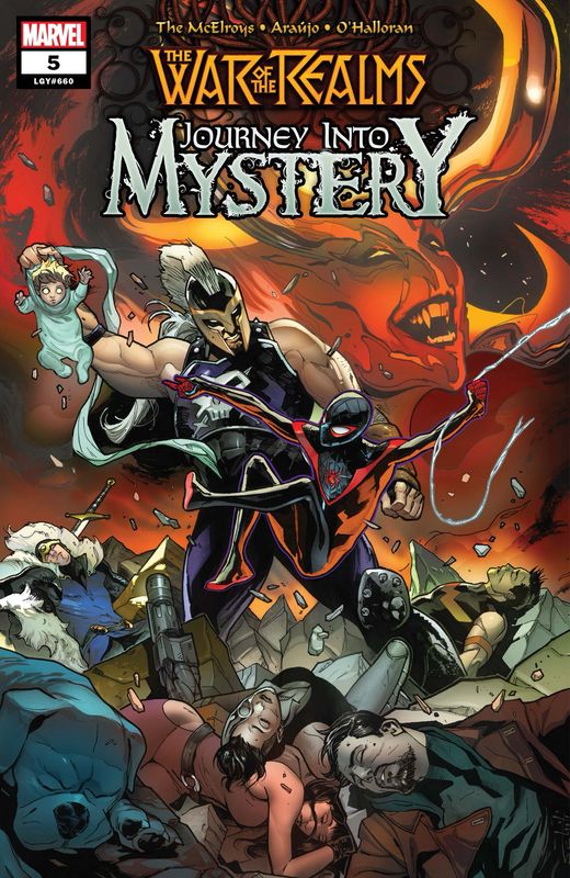 War Of The Realms: Journey Into Mystery #5 Original Marvel Comic Art By André Lima Araújo