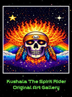 Kushala The Spirit Rider Original Comic Art