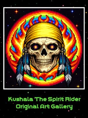 Kushala The Spirit Rider Original Comic Art