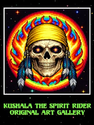 Kushala The Spirit Rider Original Comic Art