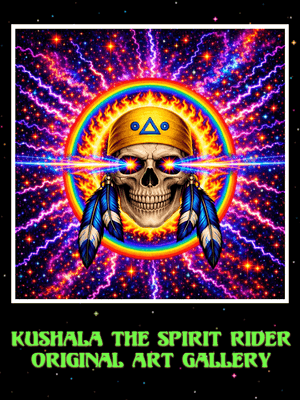 Kushala The Spirit Rider Original Comic Art