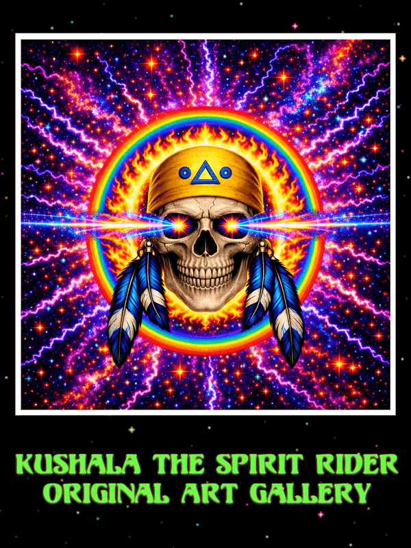 Kushala The Spirit Rider Original Comic Art