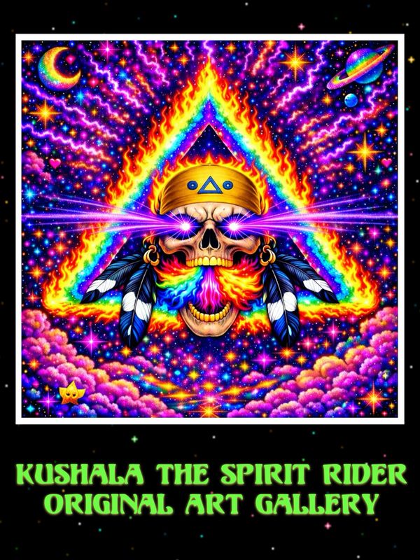 Kushala The Spirit Rider Original Comic Art