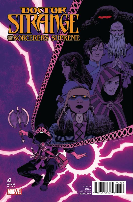 Doctor Strange &amp; The Sorcerers Supreme Issue 3 - 1:25 Retailer Incentive Variant Cover (2016)
