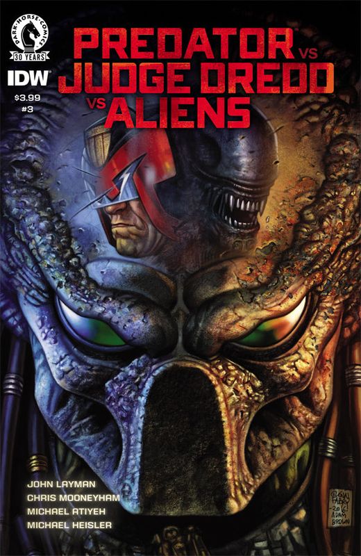 Predator Vs Judge Dredd Vs Aliens Issue 3 (2016)