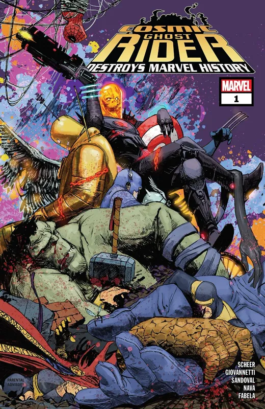 Cosmic Ghost Rider Destroys Marvel History Issue 1
