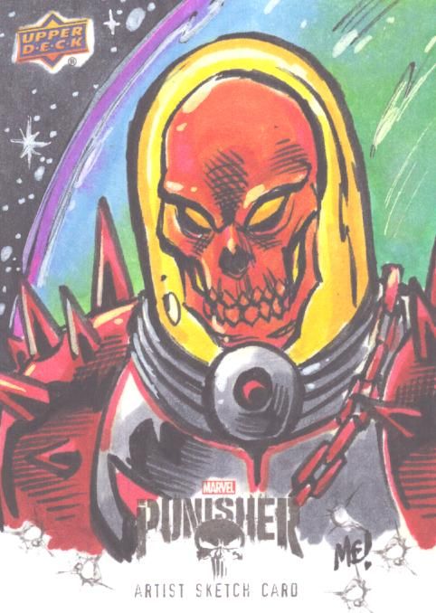 Cosmic Ghost Rider Sketch Card 1