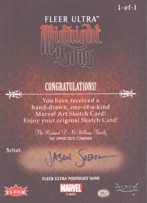 Kushala The Spirit Rider Sketch Card 1