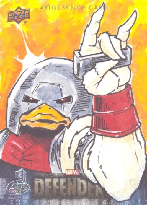 Juggerduck Sketch Card 1