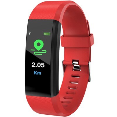 115plus Smart Bracelet Bluetooth Sports Waterproof Heart Rate Blood Oxygen Adult Blood Pressure Electronic Bracelet Monitoring