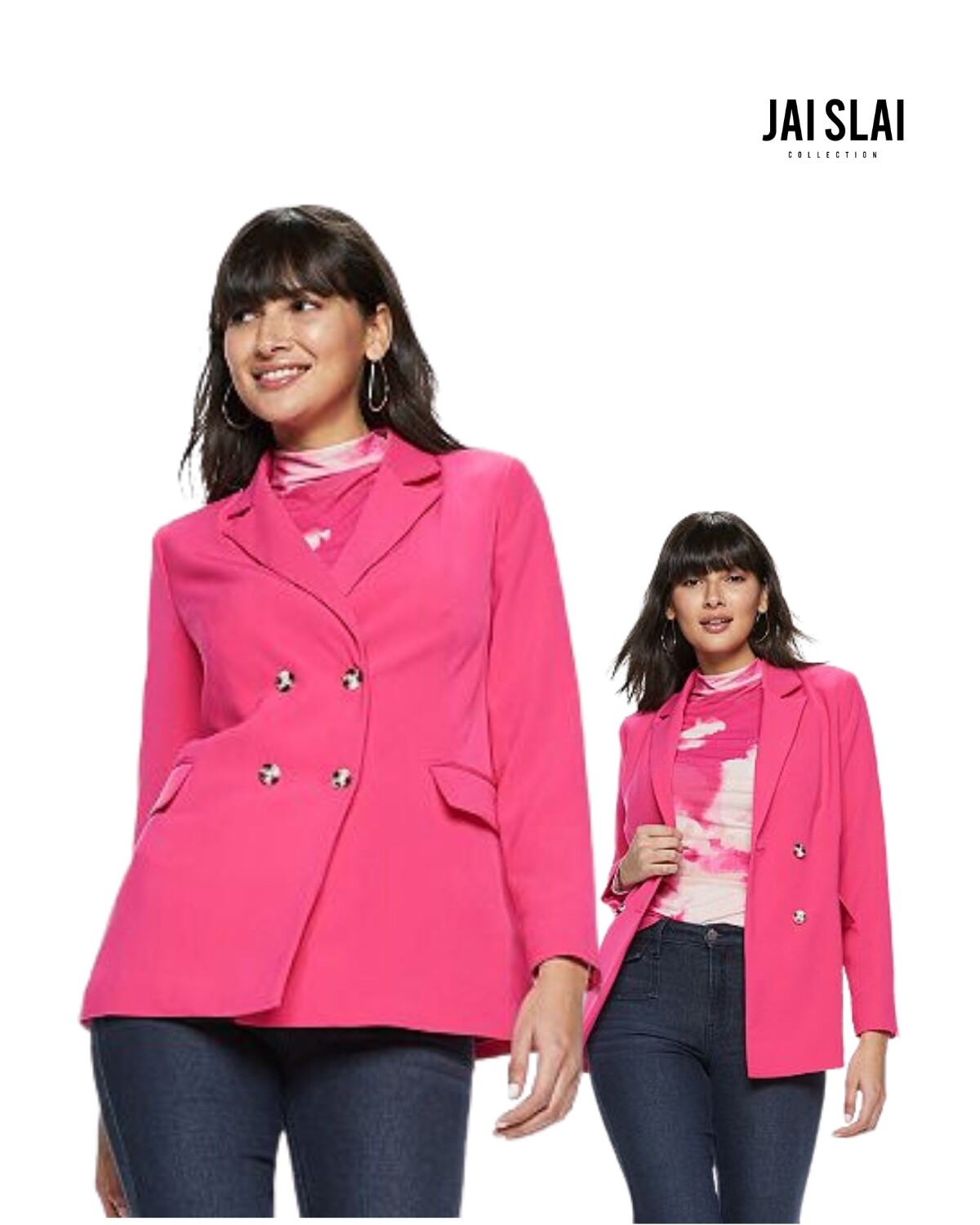 PRETTY IN PINK BLAZER