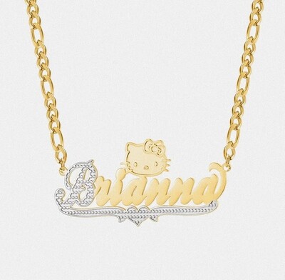 Hello Kitty Custom Name Chain