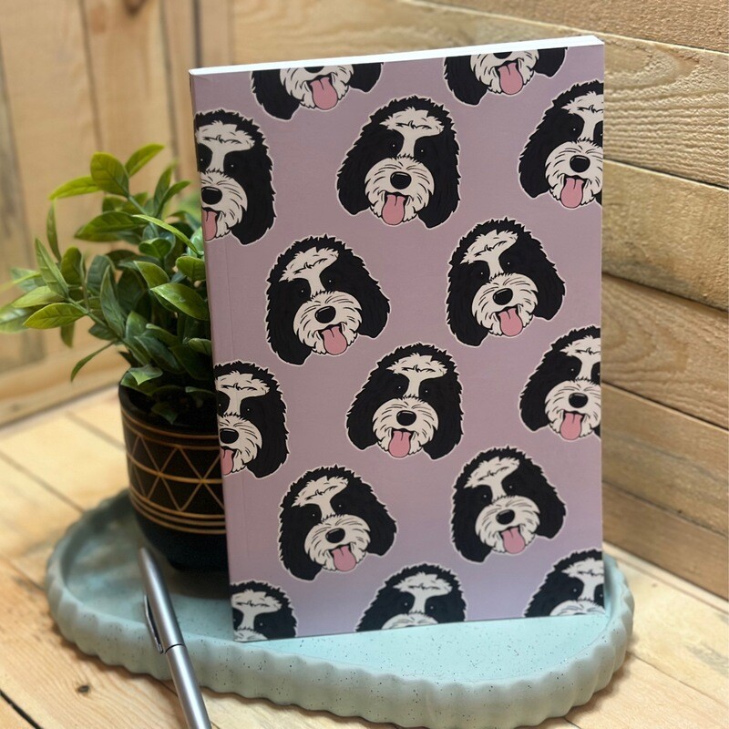 Notebook 6”x9” | Lined | (#20) | Lilac Purple