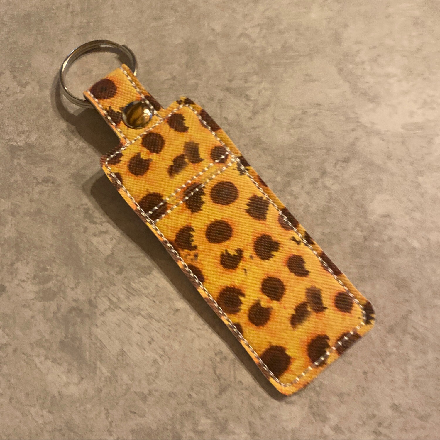 Sunflower Chapstick Holder