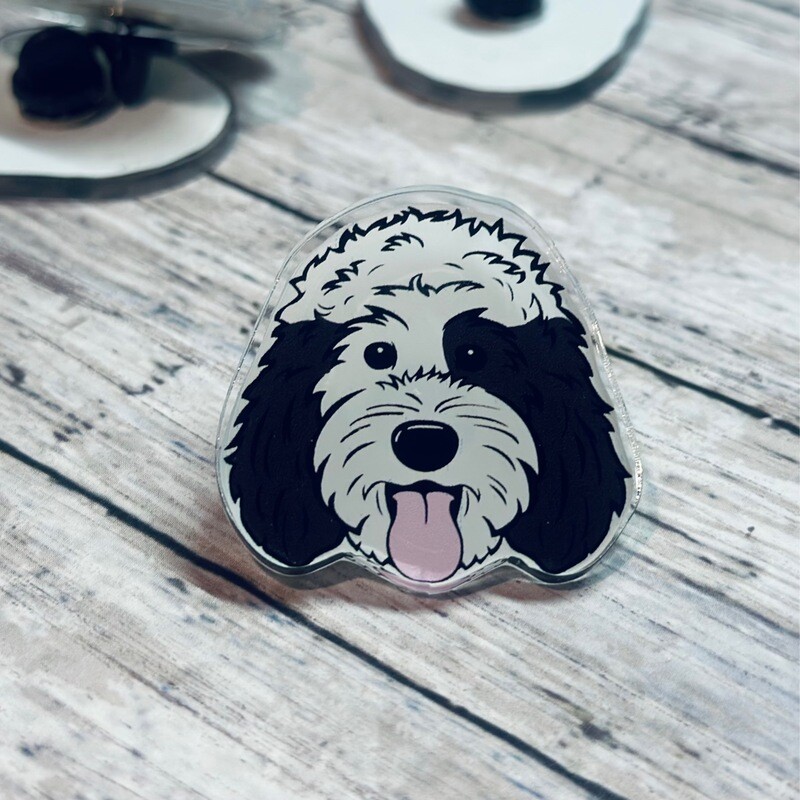 Doodle Pin (#27) | Acrylic | 1.5 inch