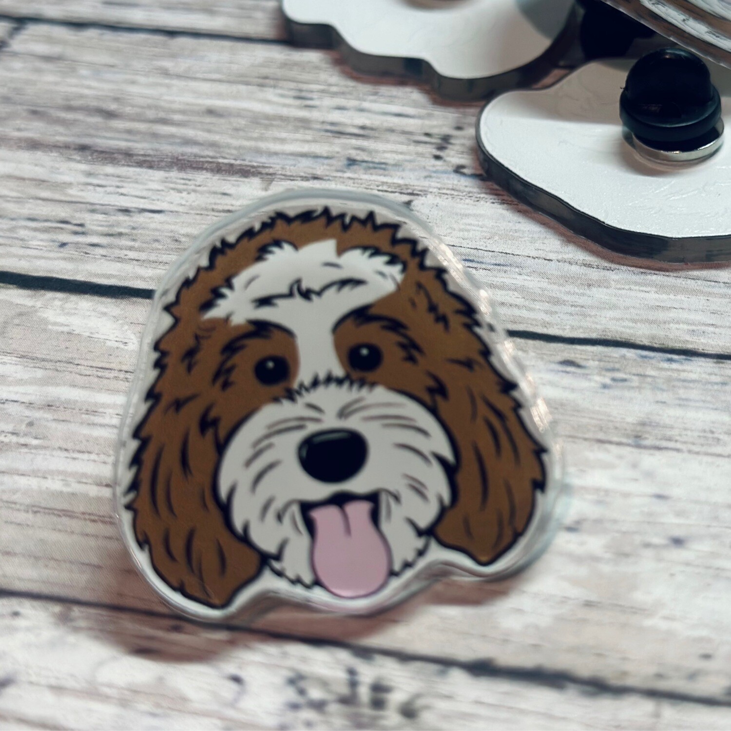 Doodle Pin (#17) | Acrylic | 1.5 inch