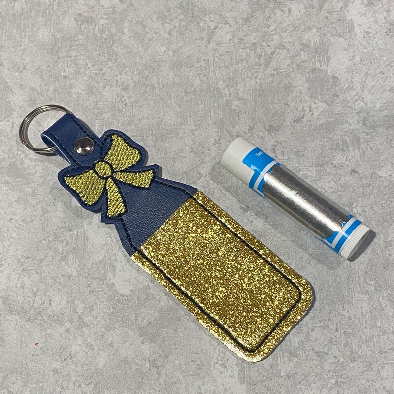 Navy &amp; Gold Bow CH