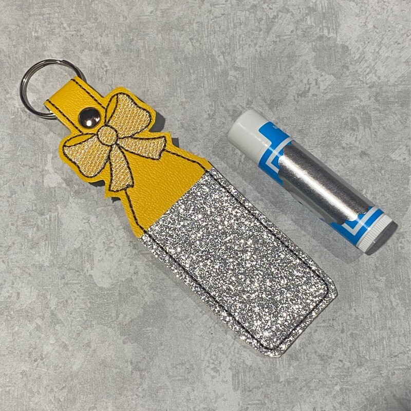 Yellow &amp; Silver Bow CH