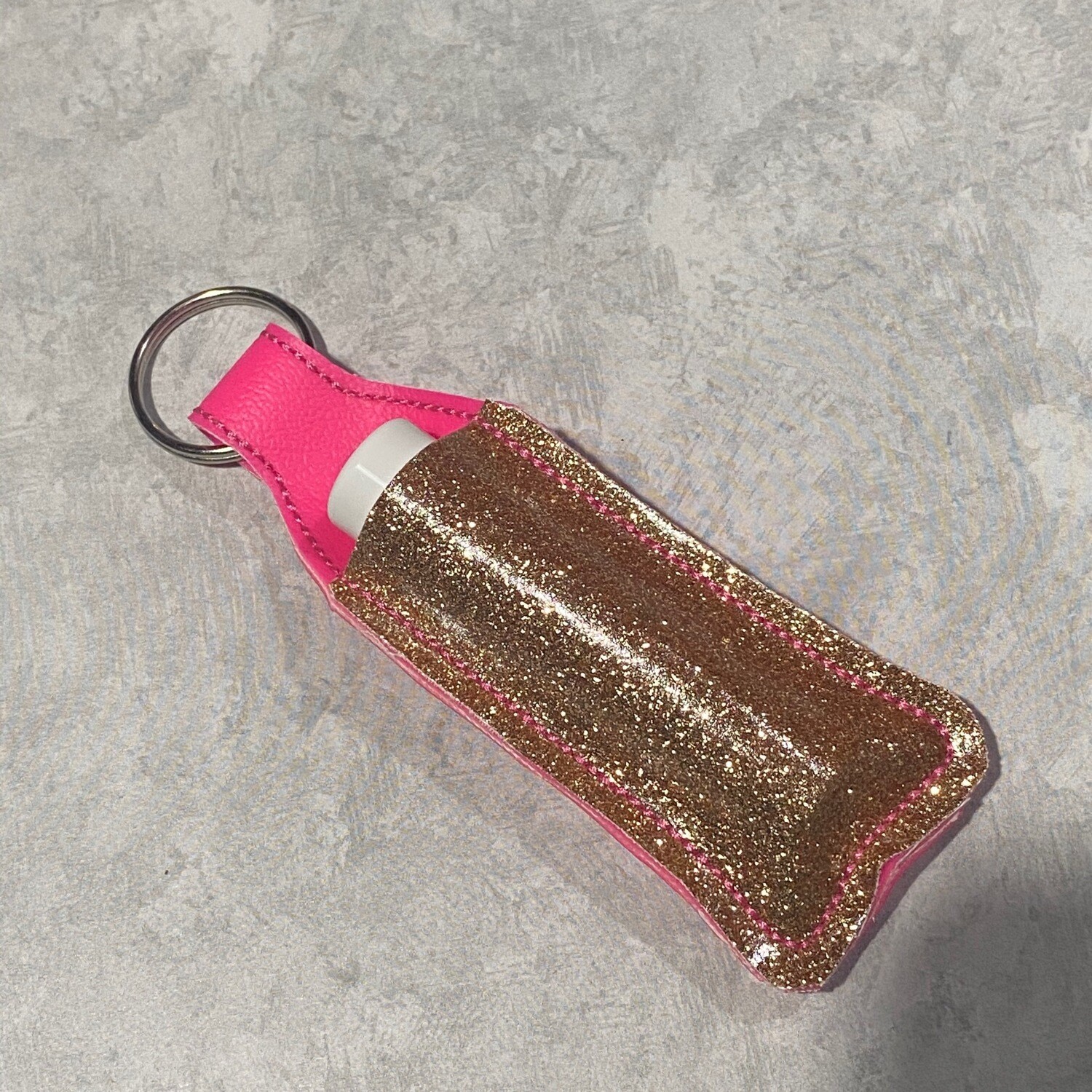 Hot Pink &amp; Gold Glitter CH