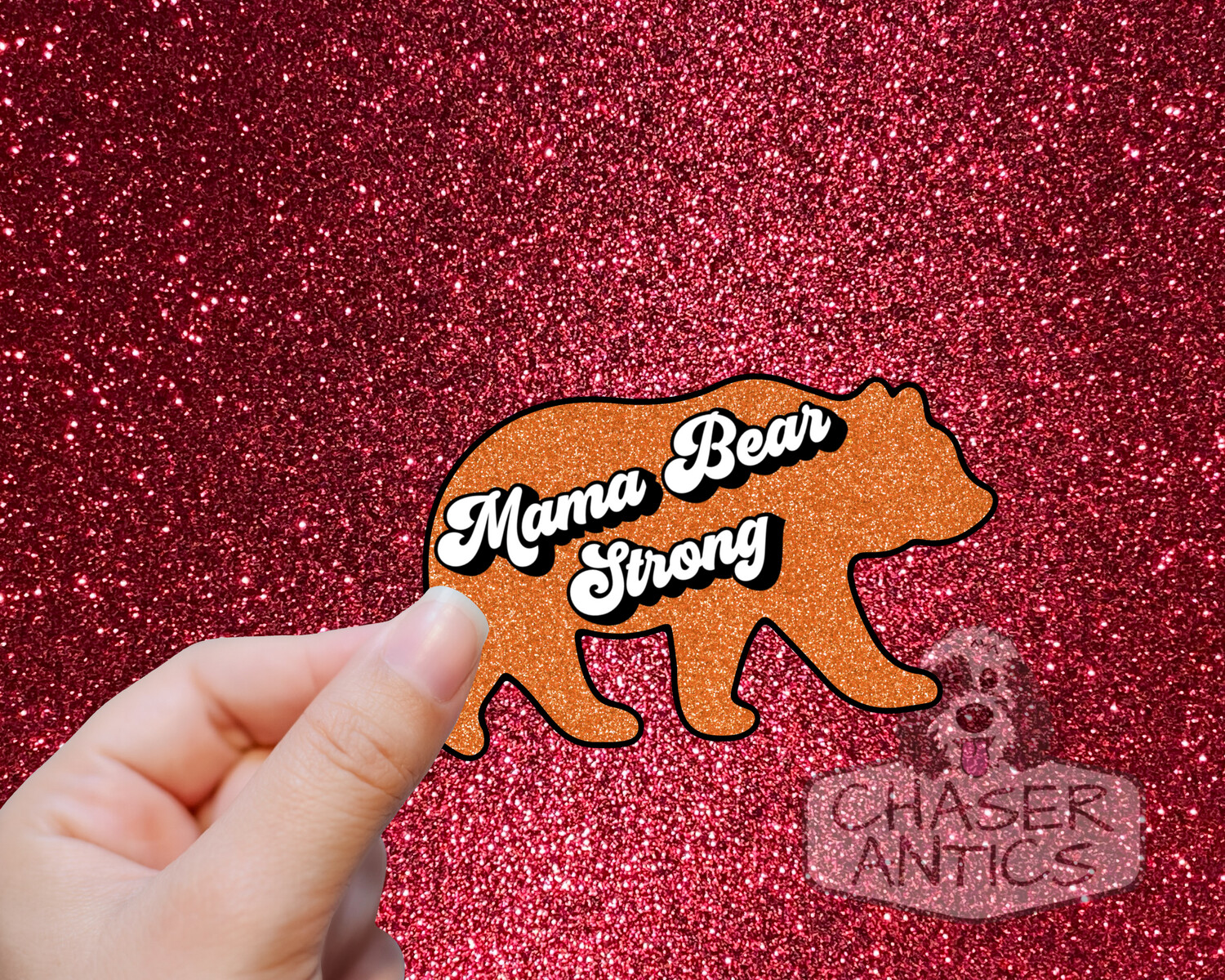 Mama Bear Strong Sticker