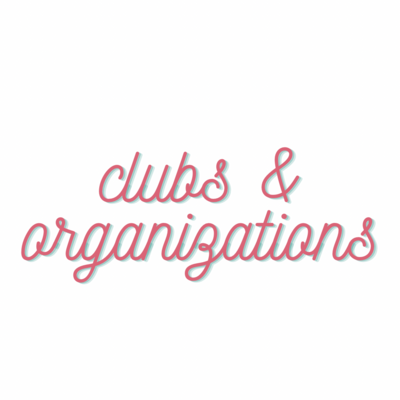 Clubs &amp; Organizations