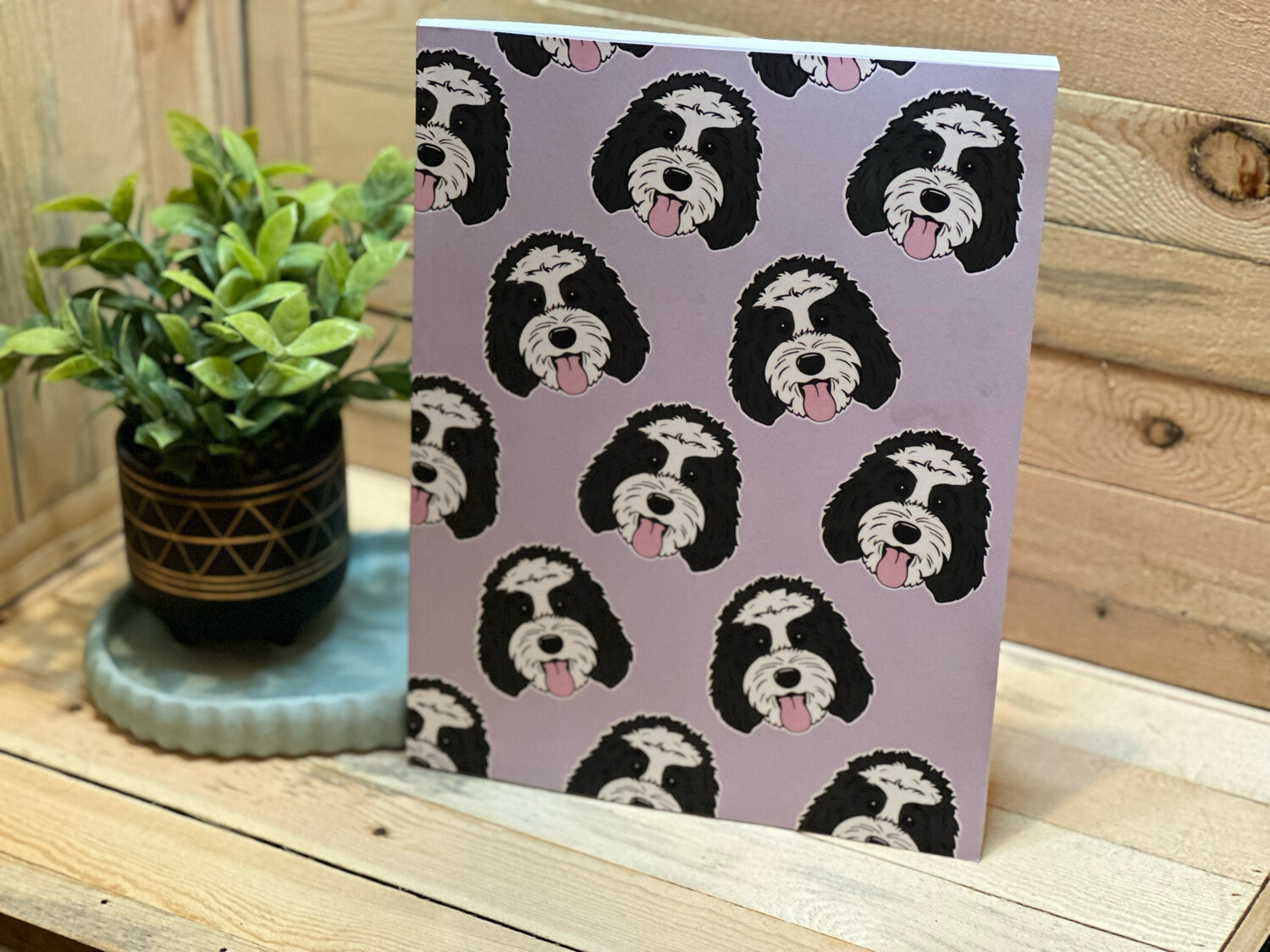 Notebook 8.5" x 11" | Lined | (#20) | Lilac Purple